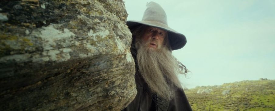 Difficoltà di Ian McKellen col green screen nello Hobbit