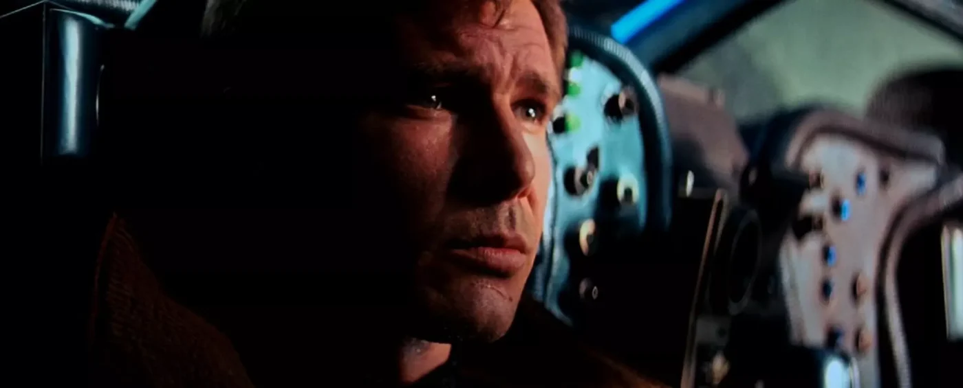 Blade Runner citazioni e dialoghi, 1982, Ridley Scott, Harrison Ford, astronave