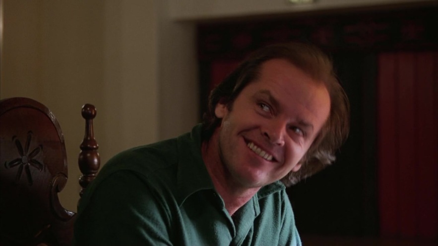 Una scena di Shining, che ha come protagonista Jack Nicholson - Frasi sul sesso degli attori e dei registi
