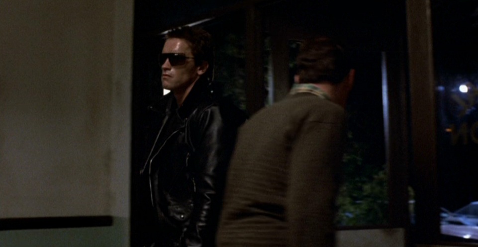 Terminator frasi, citazioni e dialoghi di James Cameron, con Arnold Schwarzenegger, Michael Biehn, tavola calda