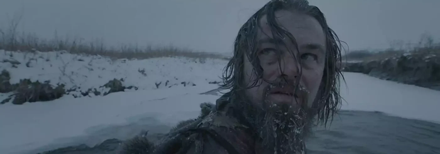 Au revoir Leonardo DiCaprio, Revenant - Redivivo, 2015, Alejandro González Iñárritu, Leonardo DiCaprio, neve, ghiaccio