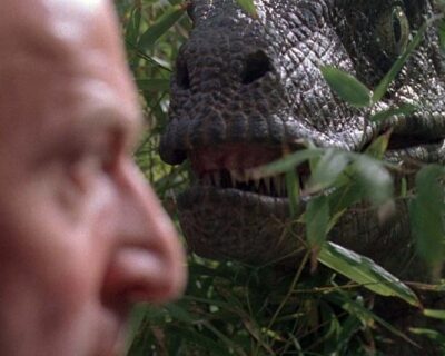 I versi dei dinosauri in Jurassic Park, di Spielberg