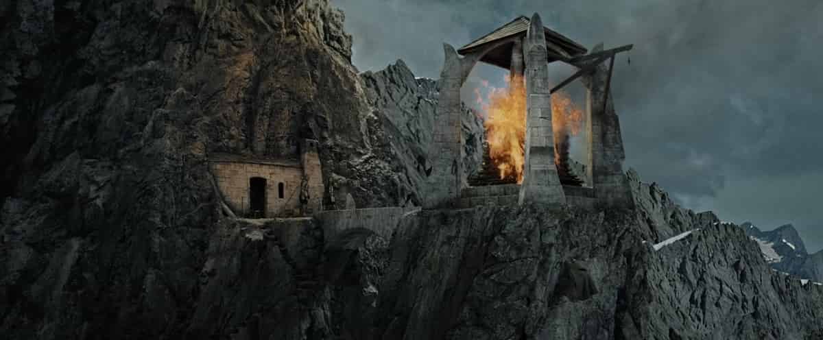 Il Signore degli Anelli - Il ritorno del re frasi e dialoghi, 2003, Peter Jackson, Fuochi di segnalazione di Gondor, Minas Tirith,