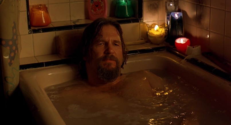  Il grande Lebowski citazioni e dialoghi di Joel Coen con Jeff Bridges, John Goodman, Julianne Moore, Steve Buscemi, Drugo nella vasca