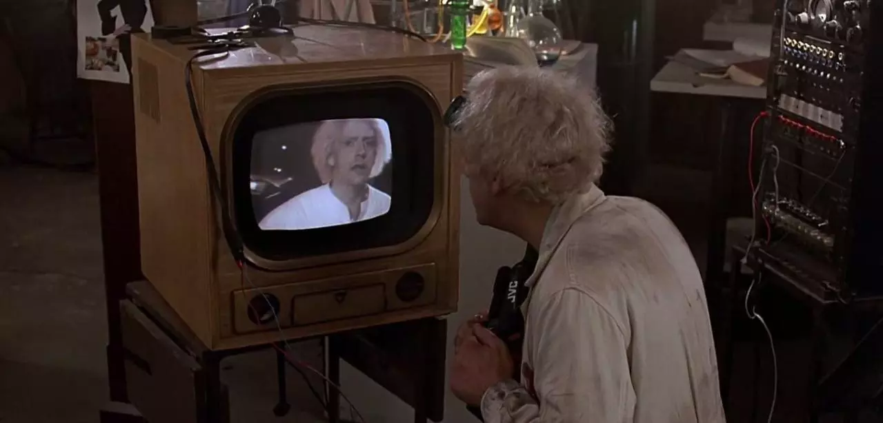 Ritorno al futuro, 1985, Robert Zemeckis, Christopher Lloyd, Doc Brown televisione