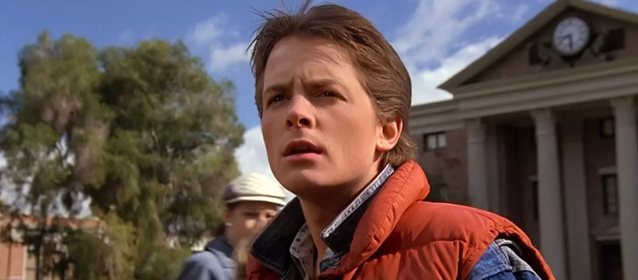 Ritorno al futuro, 1985, Robert Zemeckis, Michael J. Fox, Marty McFly, torre orologio