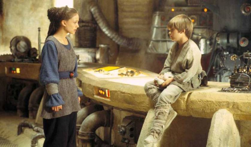 Star Wars Episodio I - La minaccia fantasma citazioni e dialoghi di George Lucas con Liam Neeson, Ewan McGregor, Natalie Portman, Jake Lloyd, Padme e Anakin