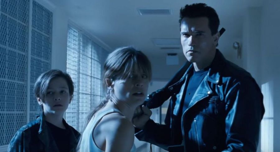 Terminator 2 - Il giorno del giudizio frasi, citazioni e dialoghi, di James Cameron, con Arnold Schwarzenegger, Linda Hamilton e Edward Furlong, lacrime