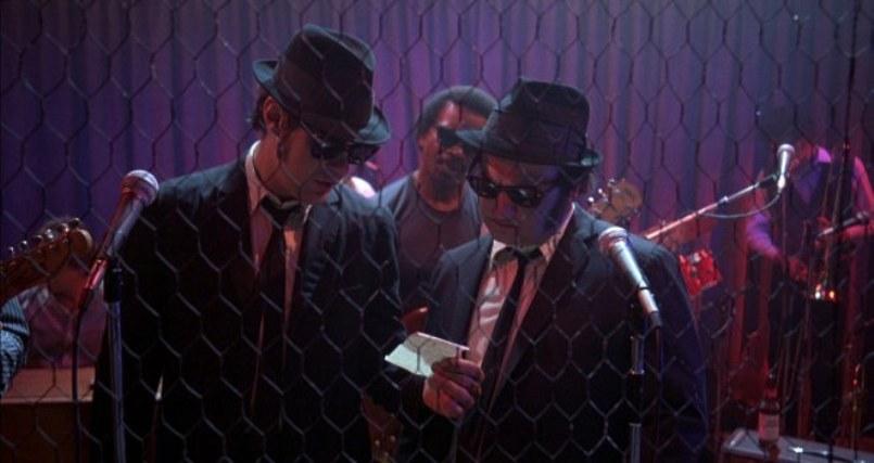 The Blues Brothers citazioni, frasi e dialoghi della pellicola di John Landis con John Belushi, Dan Aykroyd, bigliettino
