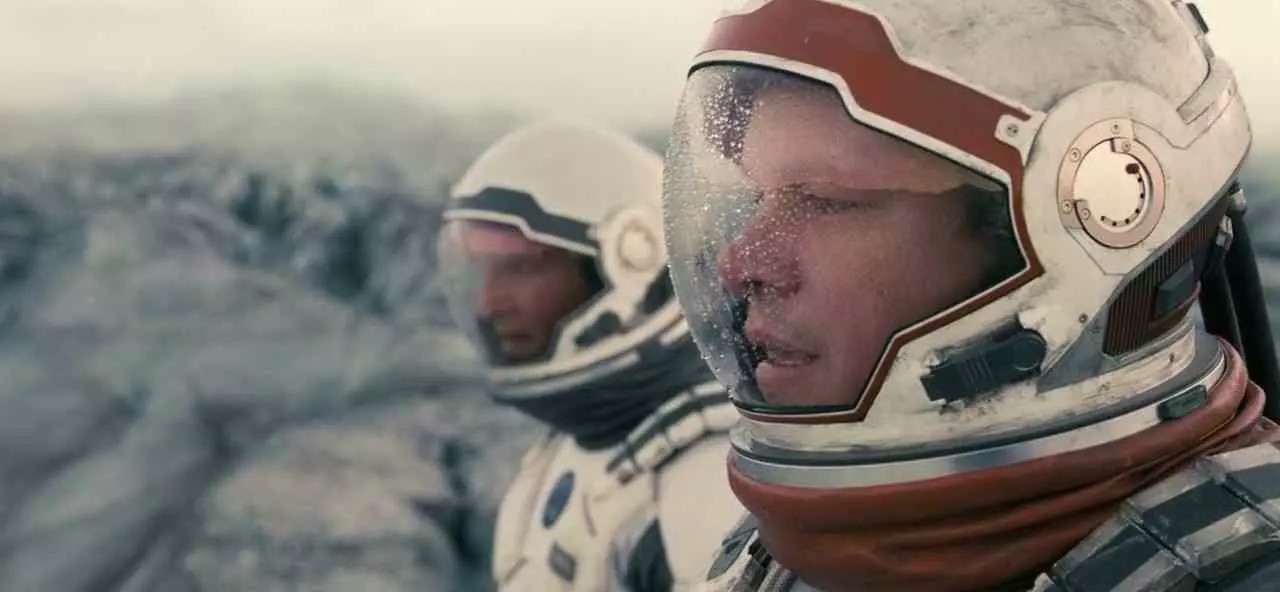 Interstellar citazioni e dialoghi, 2014, Christopher Nolan, Matthew McConaughey, Matt Damon, tuta spaziale