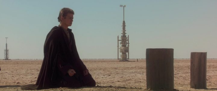 Star Wars Episodio II - L'attacco dei cloni citazioni e dialoghi di George Lucas, con Hayden Christensen, Natalie Portman, Anakin Skywalker, tomba madre
