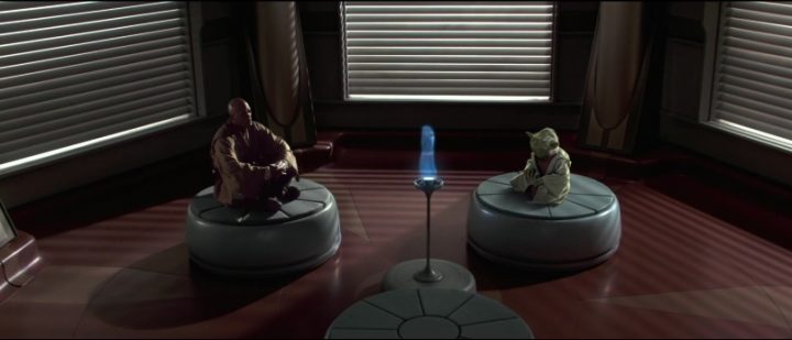 Star Wars Episodio II - L'attacco dei cloni citazioni e dialoghi di George Lucas, con Samuel L. Jackson, Mace Windu, Yoda