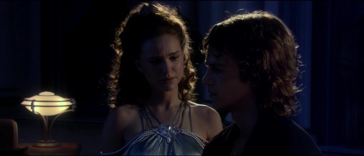 Star Wars Episodio III - La vendetta dei Sith citazioni e dialoghi, di George Lucas con Natalie Portman, Padmé Amidala, Hayden Christensen, Anakin Skywalker, notte