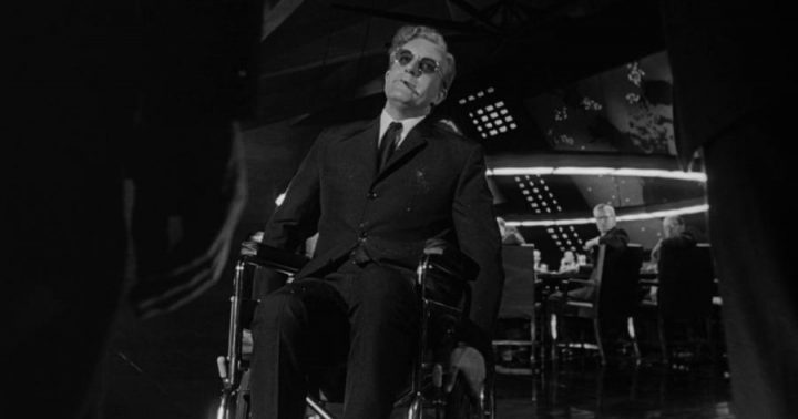 Il dottor Stranamore, Stanley Kubrick, scheda film, recensione, Peter Sellers, George C. Scott, Sterling Hayden, Peter Bull, Tracy Reed, soundtrack
