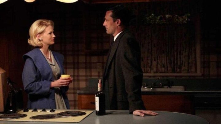 Le migliori frasi di Don Draper in Mad Men, Jon Hamm, January Jones, Betty Draper, cucina, vino