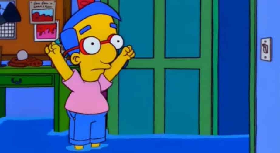Il nome di Milhouse nei Simpson