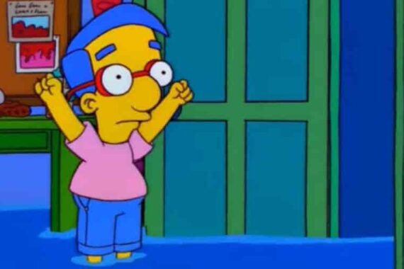 Il nome di Milhouse nei Simpson