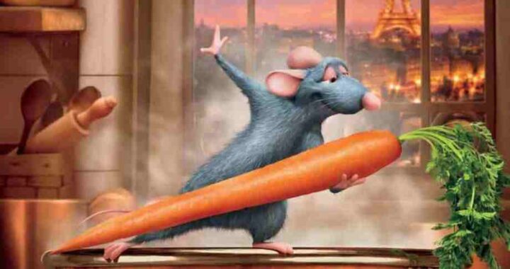 Ratatouille, 2007, Brad Bird, Jan Pinkava, Pixar, Rémy, Alfredo Linguini, carota