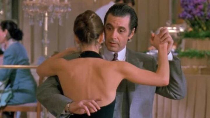 Una scena di Profumo di donna che ha come protagonista Al Pacino - Frasi sul sesso nei film