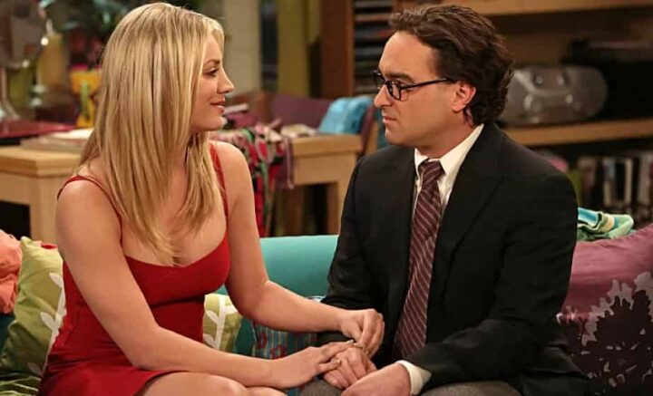 Dubbi di Penny su Leonard in The Big Bang Theory, Kaley Cuoco, Penny, Johnny Galecki, Leonard