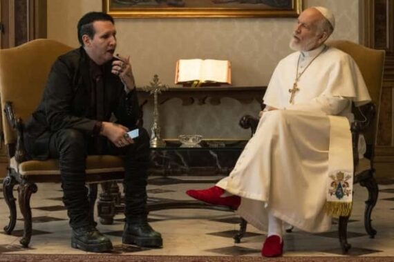 Marilyn Manson adora The Young Pope