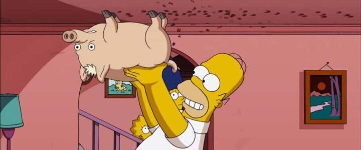 I Simpson - Il film, 2007 diretto da David Silverman, Matt Groening, Homer Simpson, Spider Pork