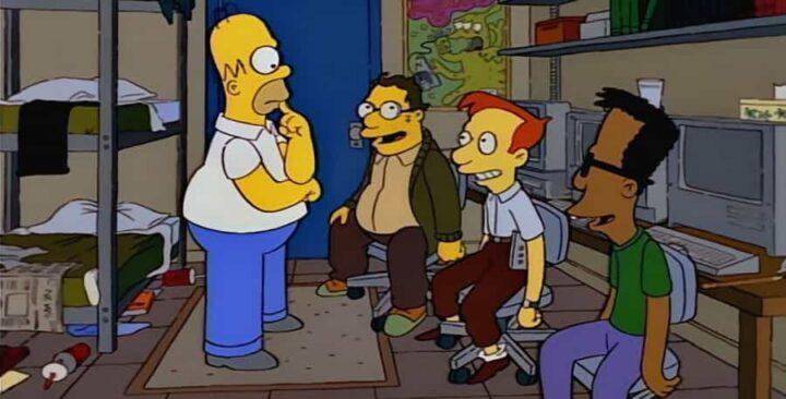I Simpson quinta stagione frasi e citazioni - I Simpson, quinta stagione, Episodio 3, Homer va all'università