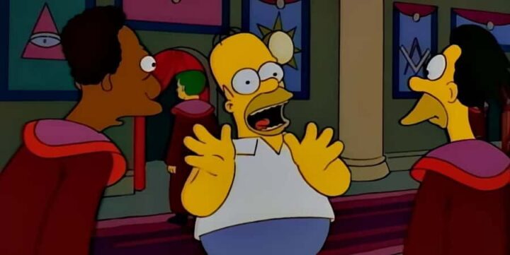 I Simpson sesta stagione frasi, episodio 12, Homer il grande, Sacro Ordine dei Tagliapietre, Lenny, Carl