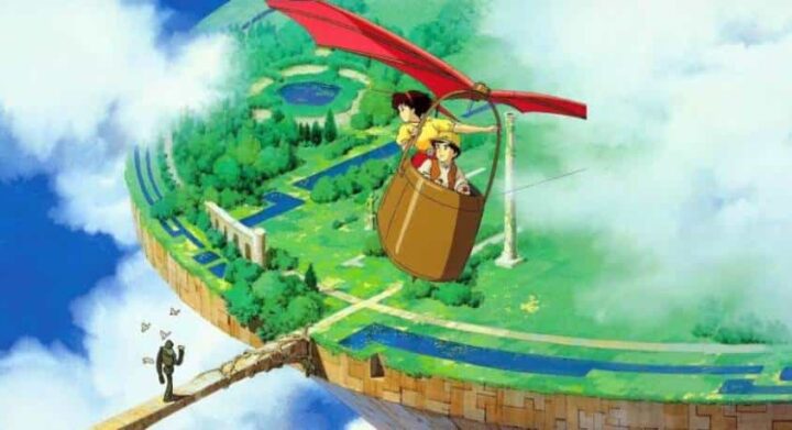 Laputa - Castello nel cielo 1986, Hayao Miyazaki, animazione, Pazu, Sheeta
