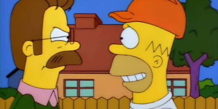 I Simpson ottava stagione frasi e citazioni - I Simpson ottava stagione, episodio 8, Uragano Neddy, Homer, Ned Flanders
