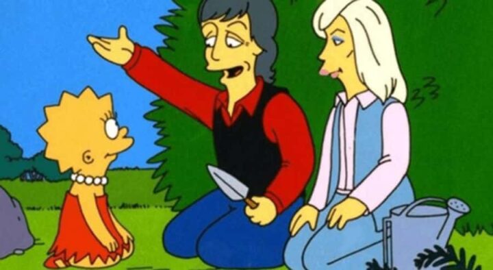 3 celebrità che hanno rifiutato di apparire nei Simpson. I Simpson settima stagione, episodio 5, Lisa la vegetariana, Paul McCartney, Linda McCartney