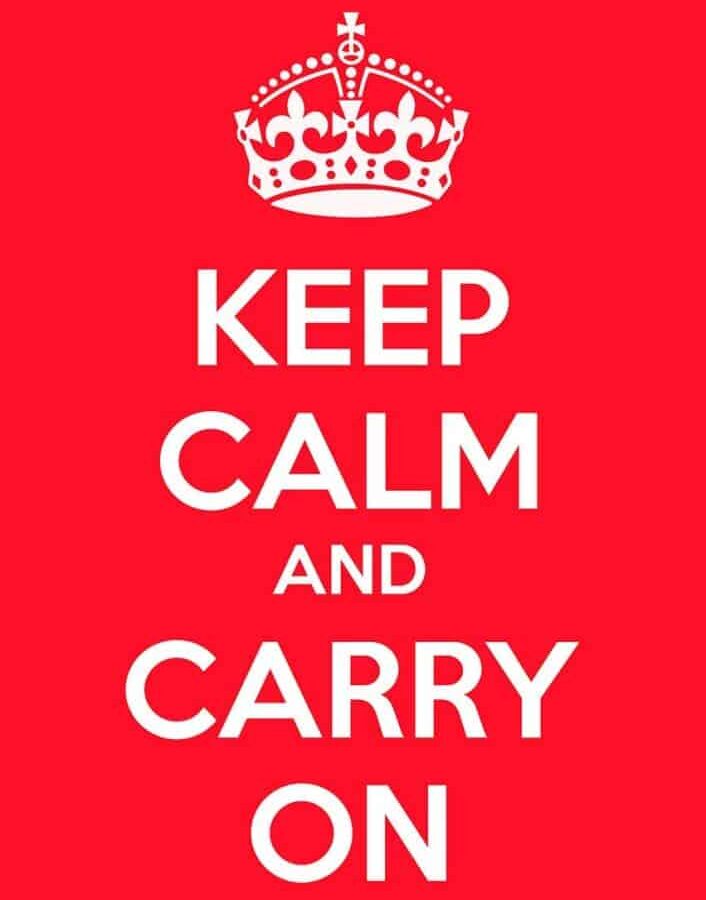 La storia di Keep Calm and Carry On