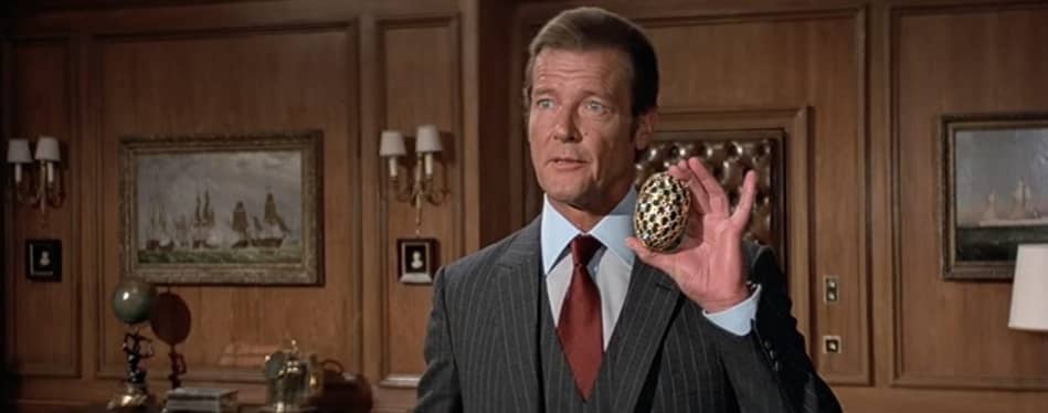 Migliori frasi di James Bond. Octopussy - Operazione piovra, 1983, John Glen, James Bond, Roger Moore, Uova Fabergé