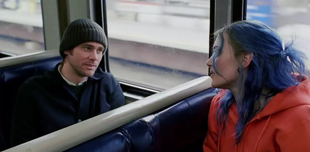 Migliori dichiarazioni d'amore tratte dai film - Se mi lasci ti cancello, 2004, Michel Gondry, Jim Carrey, Kate Winslet, treno