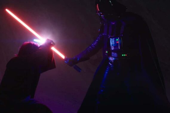 Scontro tra Obi-Wan Kenobi e Darth Vader nella serie tv