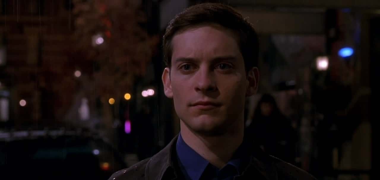 Il provino di Tobey Maguire per Spider-Man. Spider-Man, 2002, Sam Raimi, Tobey Maguire, Peter Parker