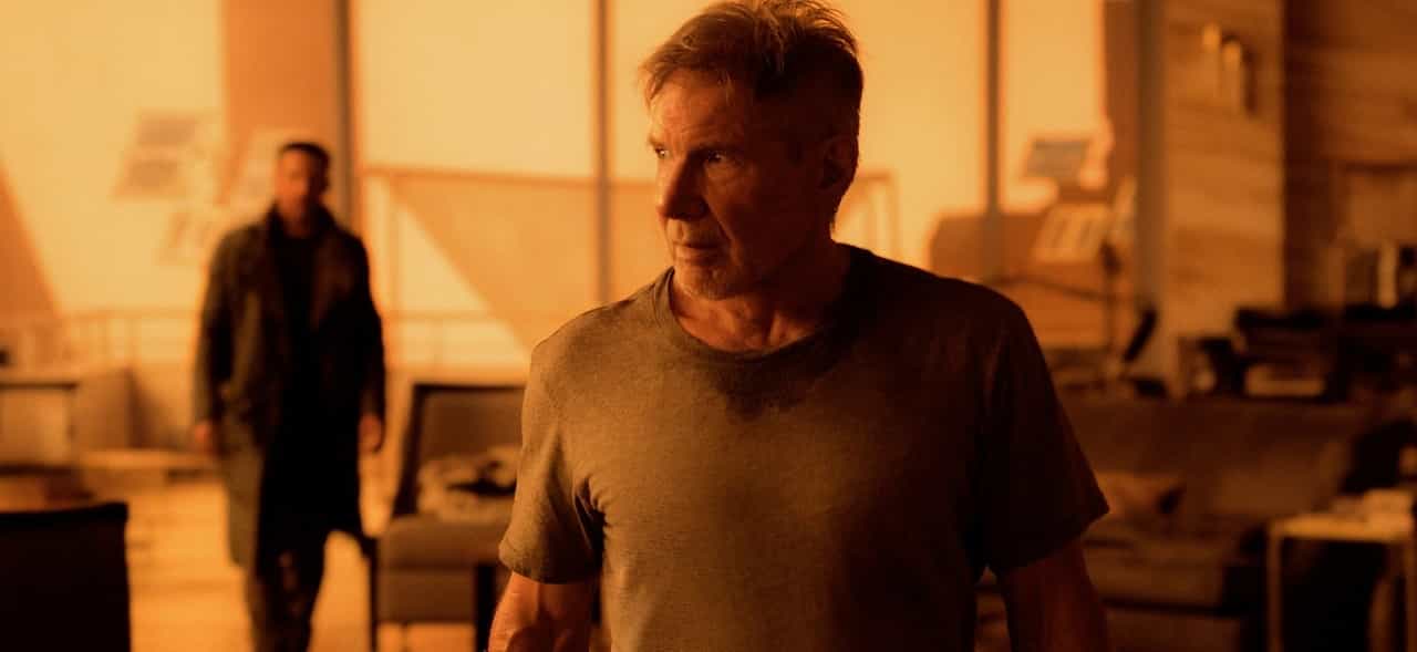 L'incidente aereo di Harrison Ford. Blade Runner 2049, 2017, Denis Villeneuve, Harrison Ford, Rick Deckard