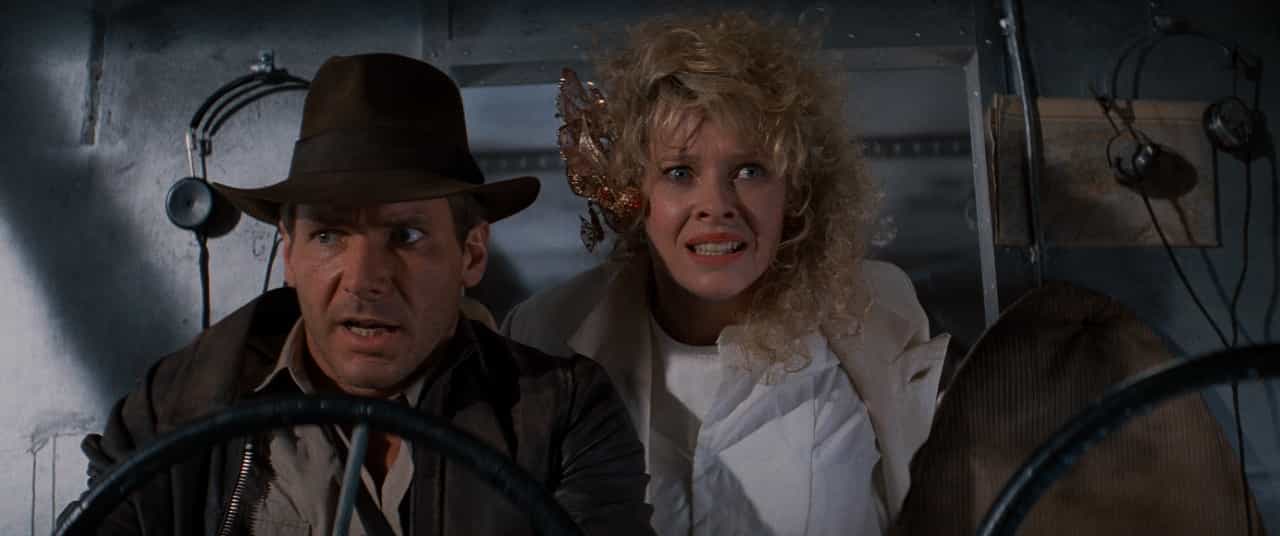 Indiana Jones e il tempio maledetto, 1984, Steven Spielberg, Harrison Ford, Kate Capshaw