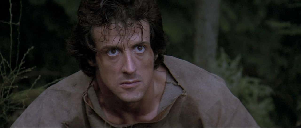I difetti di Sylvester Stallone. Rambo, 1982, Ted Kotcheff, Sylvester Stallone, foresta