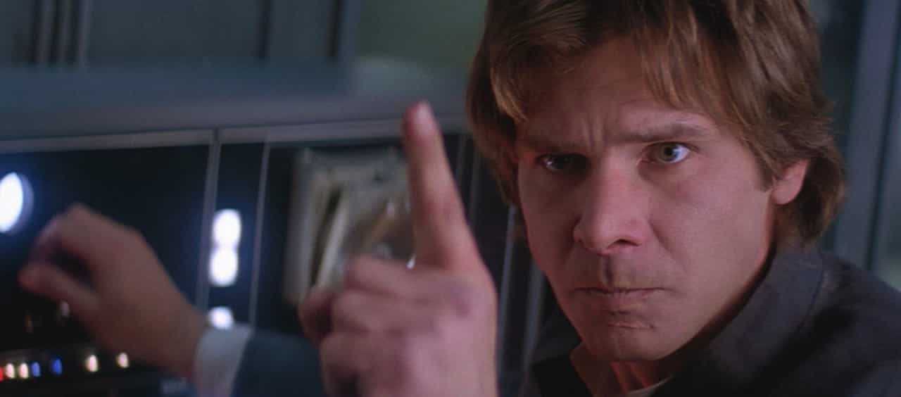 Harrison Ford voleva che Han Solo morisse. Star Wars Episodio V - L'Impero colpisce ancora, 1980, Irvin Kershner, Harrison Ford, Ian Solo