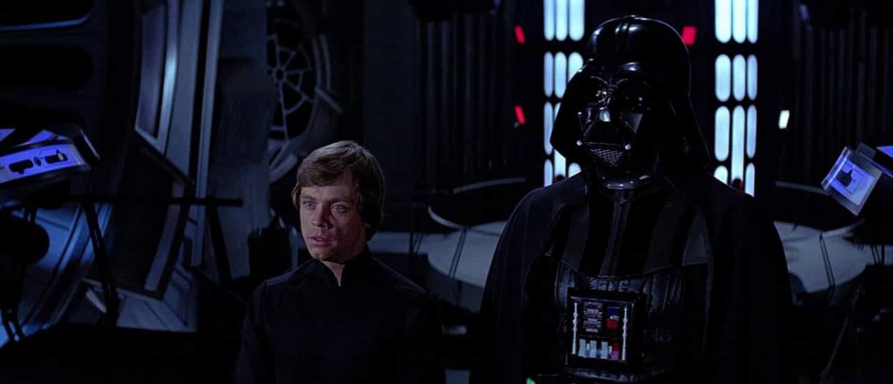 Migliori frasi di Darth Vader. Star Wars Episodio VI - Il ritorno dello Jedi, 1983, Richard Marquand, Mark Hamill, Luke Skywalker, Darth Vader