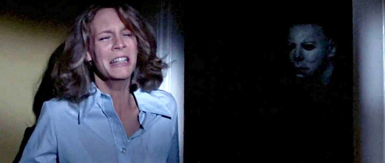 Maschera di Halloween. Halloween - La notte delle streghe, 1978, John Carpenter, Jamie Lee Curtis, maschera Michael Myers