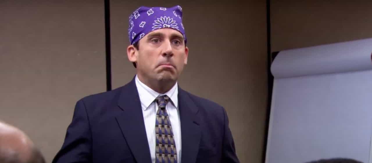 Steve Carell ha origini italiane. The Office, serie tv, Steve Carell, Michael Scott, bandana