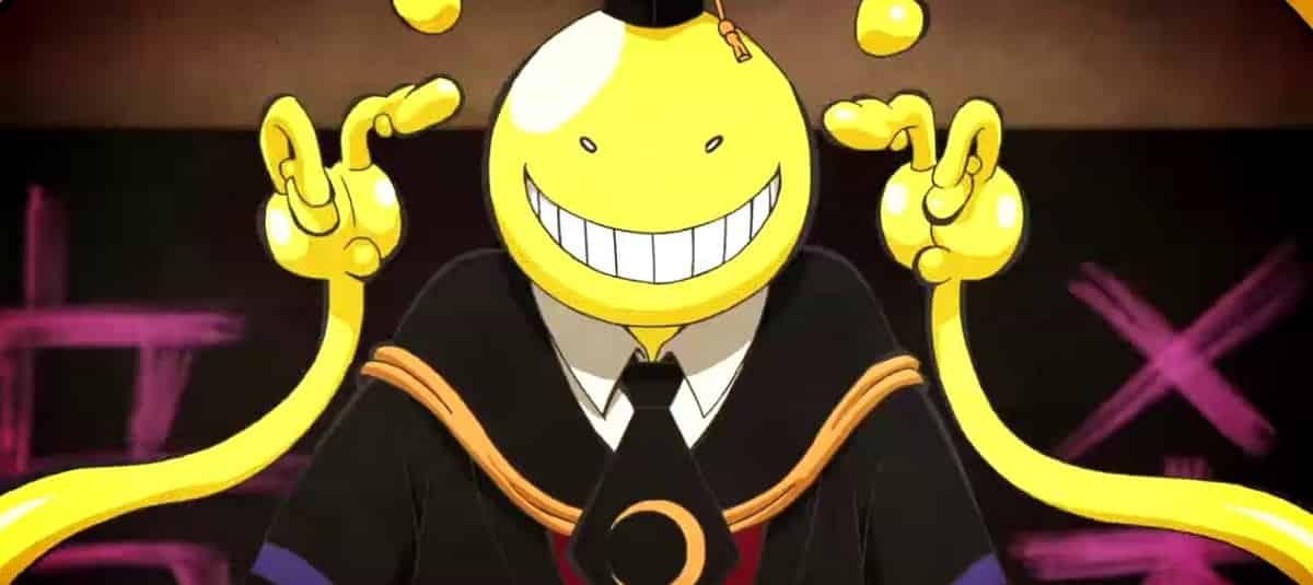 Monologo Korosensei in Assassination Classroom, anime, Korosensei