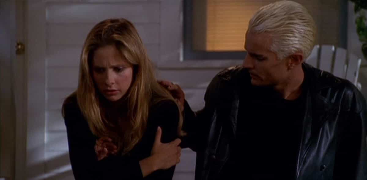 Spike riceve l'anima in Buffy l'ammazzavampiri, serie tv, Sarah Michelle Gellar, Buffy Summers, James Marsters, Spike