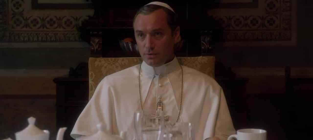 Monologo Papa in The Young Pope, serie tv, Paolo Sorrentino, Jude Law