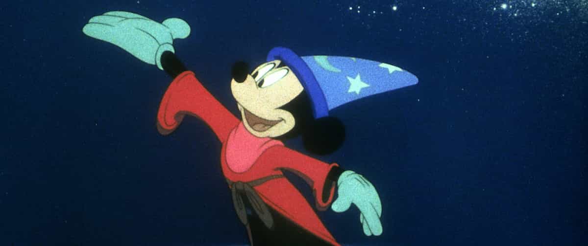 Maschere antigas di Topolino, Fantasia, 1940, Walt Disney, Topolino, Mickey Mouse